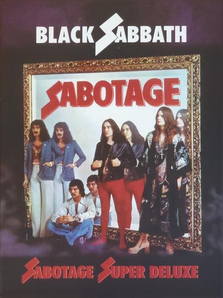 cd box - Black Sabbath - Sabotage Super Deluxe, Cd's en Dvd's, Cd's | Rock, Zo goed als nieuw, Verzenden
