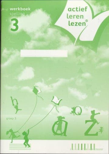 Actief leren lezen Spelling Werkboek groep 3 (per stuk), Boeken, Verzenden, Nieuw