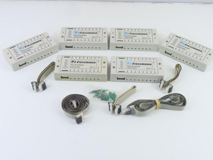 Viessmann H0 - 5217 - Model treinbesturingseenheid (6) - 6, Hobby en Vrije tijd, Modeltreinen | H0