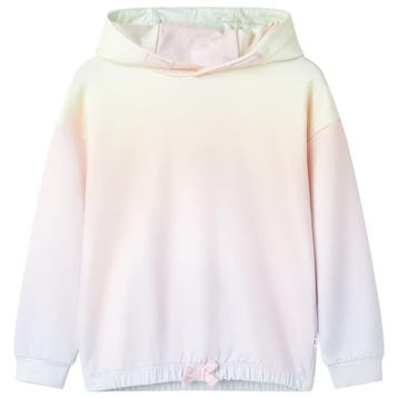vidaXL Kindertrui met capuchon 104 sterrenwit, Verzenden, Nieuw