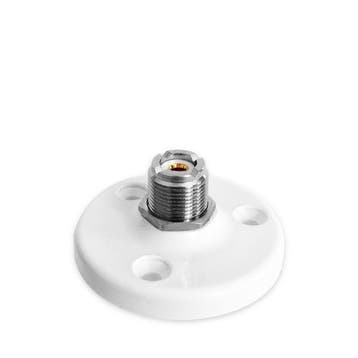 Scout PA-90 Dekdoorvoer Compatibel met PL259 Connector Wit, Ophalen of Verzenden, Nieuw