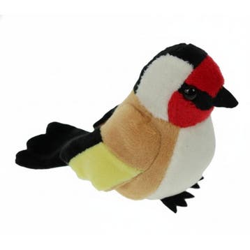 Putter vogel knuffel - pluche - 12 cm - vogels, Verzenden, Nieuw