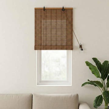 vidaXL Rolgordijn Bruin 50 x 160 cm Bamboe, Verzenden, Nieuw, Bruin