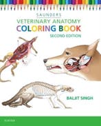 Veterinary Anatomy Coloring Book 9781455776849, Verzenden, Gelezen, Saunders Saunders