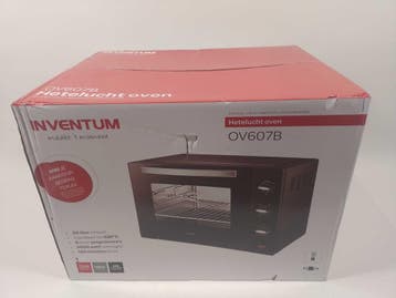 Inventum Vrijstaande Oven 60L - OV607B, Verzenden, Nieuw