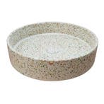 Waskom Ideavit Idea.Smart 42.5x42.5x10 cm Rond Terrazzo Wit, Ophalen of Verzenden, Nieuw