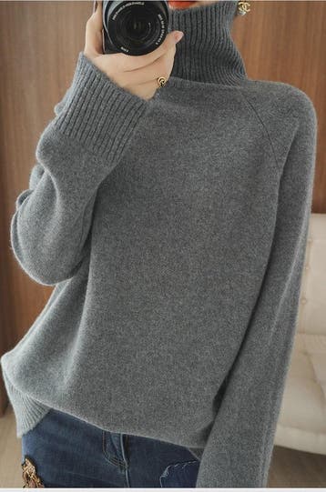 Dames 100% Kasjmier Coltrui - Dikke, Losse Pullover voor Her, Kleding | Dames, Verzenden, Nieuw