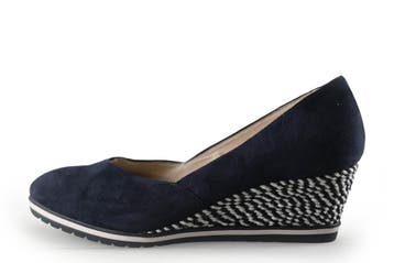 Tamaris Sleehakken in maat 38 Blauw, Tamaris, Zo goed als nieuw, Schoenen met hoge hakken, Verzenden