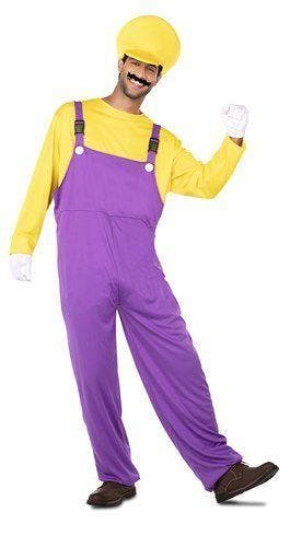 Wario kostuum M/L, Hobby en Vrije tijd, Verzenden, Nieuw, Feestartikel