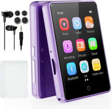 MP3 Speler 64GB Touchscreen | Retourdeal 28% Korting, Audio, Tv en Foto, Overige merken, 40 GB en meer, Met radio, Nieuw