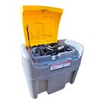 200 liter mobiele Dieseltank 12 Volt afsluitbaar met sleutel, Zakelijke goederen, Machines en Bouw | Kranen en Graafmachines, Verzenden