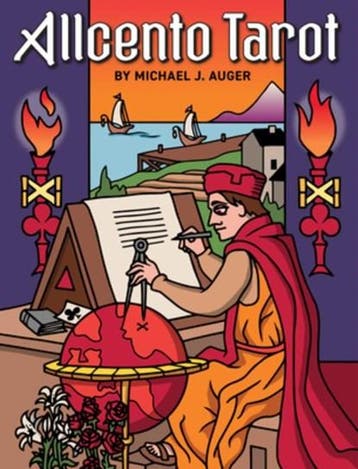Allcento Tarot: Expanded Deck, 100 Tarot Cards with, Ophalen of Verzenden, Zo goed als nieuw, Michael Auger