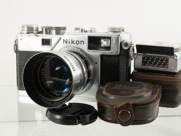 Nikon S3 with Nikkor-S.C 1,4/50mm (Red C, Black Belt), Nieuw