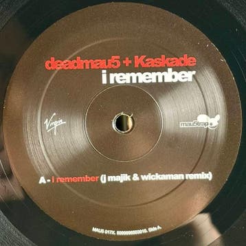 Deadmau5 / Kaskade - I Remember (Remixes), Ophalen of Verzenden, Nieuw in verpakking, 12 inch