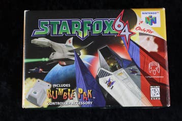 Star Fox Nintendo 64 N64 Starfox Game Complete CIB Box, Spelcomputers en Games, Verzenden, Nieuw