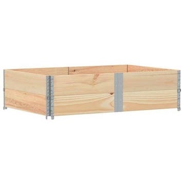 Palletbak opzetrand Grenenhout | Tweedekansje | OP=OP, Ophalen of Verzenden