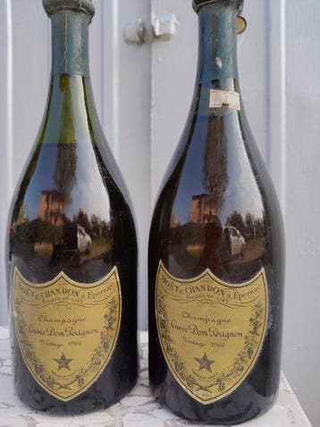1966 Dom Pérignon - Champagne Brut - 2 Flessen (0.75 liter), Nieuw