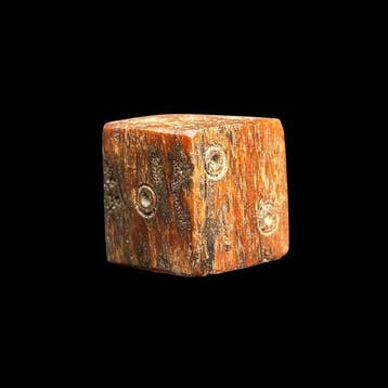 Oud-Romeins, Keizerrijk Been dobbelsteen - Ancient Roman