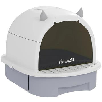Kattenbak Met Deksel, Kattentoilet Met Schep, Bodemlade, Ing, Verzenden, Nieuw
