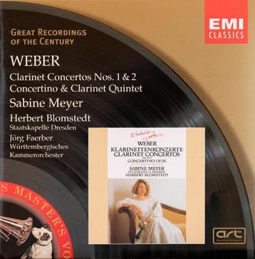 cd - Weber* - Sabine Meyer - Clarinet Concertos Nos. 1 &a..., Verzenden, Zo goed als nieuw