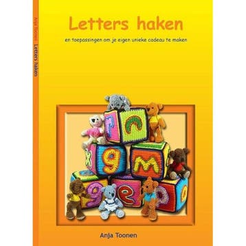 Letters Haken - Haakpret Anja Toonen - Digitaal Haakboek, Ophalen of Verzenden, Nieuw