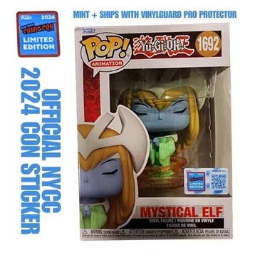 Funko Pop  Yugioh Mystical Elf 1692 NYCC 2024 OFFICIAL CON, Verzenden, Nieuw