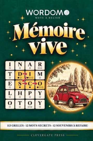 Mémoire Vive - Jeux De Lettres Pour Adultes | Nieuw, Ophalen of Verzenden, Nieuw, Clevergate Press