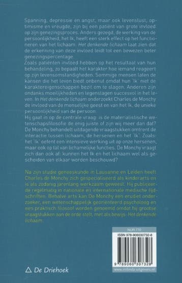 Het denkende lichaam 9789060307328 Charles de Monchy, Boeken, Verzenden, Zo goed als nieuw, Charles de Monchy