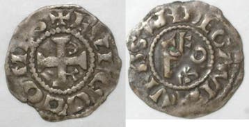 Ohne Jahr 87100 Limoges Denier Argent, Verzenden