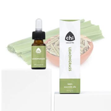 Lemongrass etherische olie, Cultivar - 10 ml - Chi Natural, Ophalen of Verzenden, Nieuw