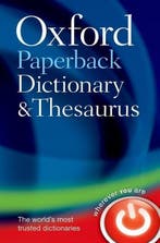 Oxford Paperback Dictionary amp Thesaurus 9780199558469, Boeken, Zo goed als nieuw
