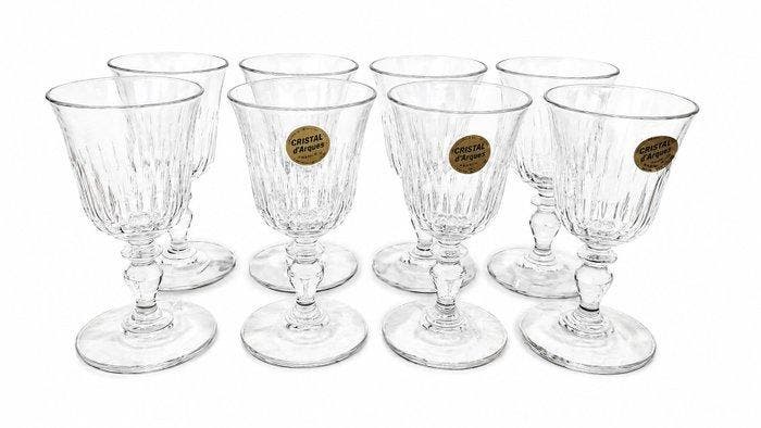 Cristal dArques - Cristal 24% Plomb - Drinkset (8) - 8, Antiek en Kunst, Antiek | Meubels | Tafels