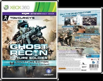 Tom Clancy Ghost Recon Future Soldier Signature edition, Ophalen of Verzenden, Zo goed als nieuw