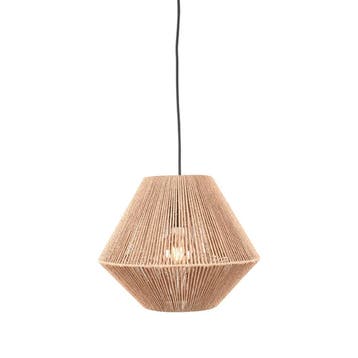 Hanglamp Ibiza | Naturel | Jute | 1-Lichts LABEL51, Verzenden, Nieuw in verpakking