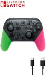 Nintendo Switch Pro Controller Splatoon 2 Editie - iDEAL!, Spelcomputers en Games, Ophalen of Verzenden, Zo goed als nieuw