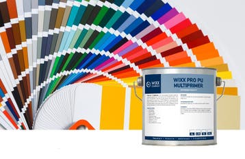Wixx PRO PU Multiprimer Mengkleur 2.5L, Doe-het-zelf en Verbouw, Verf, Beits en Lak, Overige kleuren, Verzenden, Nieuw, Verf