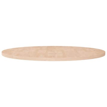 vidaXL Tafelblad rond Ø90x2,5 cm onbehandeld massief, Verzenden, Nieuw
