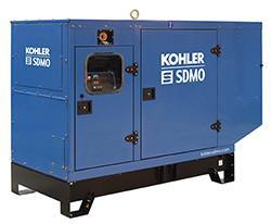 Kohler SDMO J88 Diesel Generator Geluidgedempt, Doe-het-zelf en Verbouw, Aggregaten, Nieuw, Ophalen of Verzenden, 30 kVA of meer