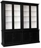 Buffetkast zwart Toulouse 220 x 240cm, Ophalen of Verzenden, Nieuw