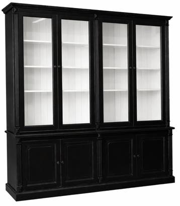 Buffetkast zwart Toulouse 220 x 240cm, Huis en Inrichting, Kasten | Buffetkasten, Ophalen of Verzenden, Nieuw