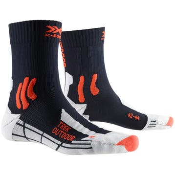 X-Socks Trek Outdoor Crew wandelsokken  Navyblauw - 42-44, Verzenden, Nieuw, Kleding