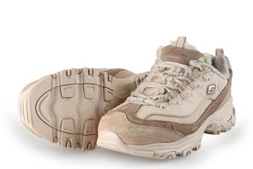 Skechers Sneakers in maat 39 Beige, Kleding | Dames, Schoenen, Skechers, Verzenden, Beige, Sneakers of Gympen