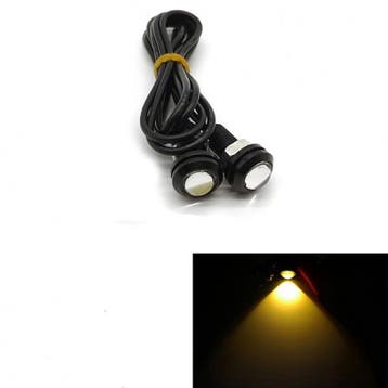 18MM LED - Eagle Eye - Oranje - Waterproof, Ophalen of Verzenden