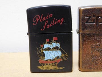Zippo - Zonder minimumprijs - Aansteker - Messing, geverfd, Verzamelen, Nieuw
