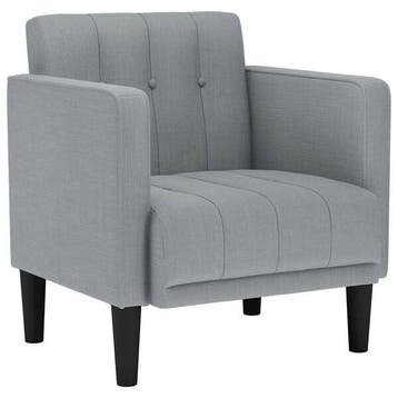 Lounge fauteuil 53cm - 47% Korting - Tweedekansje, Huis en Inrichting, Fauteuils, Minder dan 75 cm, Ophalen of Verzenden, Zo goed als nieuw