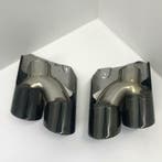 Porsche Macan (2.0 L) ORIGINELE sport uitlaatsierstukken, Auto-onderdelen, Uitlaatsystemen, Ophalen, Gebruikt, Porsche