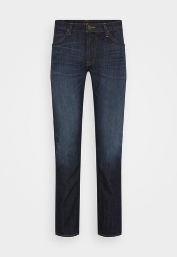 2dekans | Lee Daren Zip Fly Regular Straight Jeans – Dark, Lee, Ophalen of Verzenden, Zo goed als nieuw