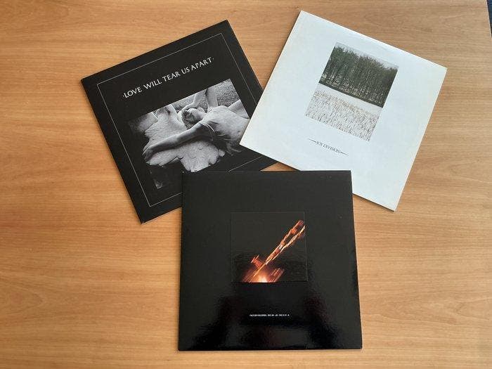 Joy Division - 3x Vinyl - 12 Maxi single - 1ste persing -, Cd's en Dvd's, Vinyl Singles