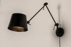 Rietveld Wandlampen - Zwart - Metaal, Huis en Inrichting, Lampen | Wandlampen, Verzenden, Nieuw