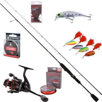 Ultimate Trout Lure Hengelset 2.10m (2-8g), Verzenden, Nieuw, Overige typen